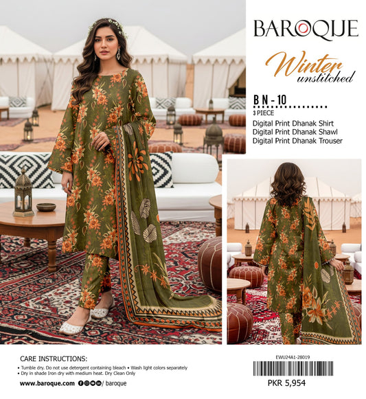 BAROQUE DHANAK 3PC D-10