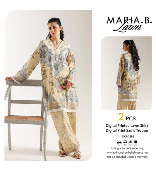 Maria.B Lawn 2pc