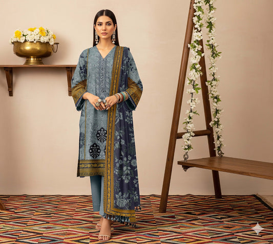 AJ EMB 3PC DHANAK D-3659 A