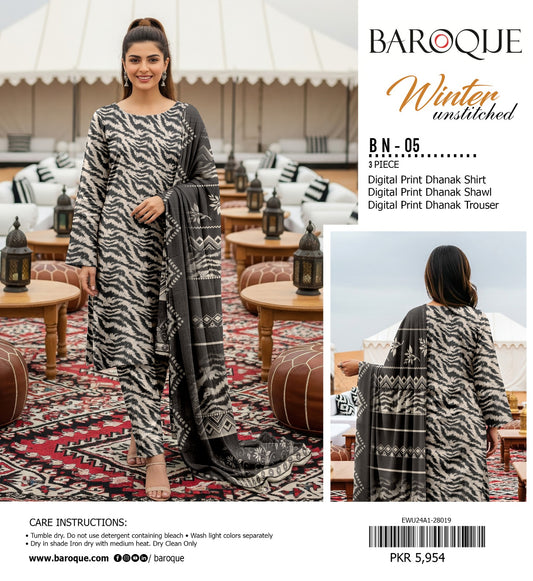 BAROQUE DHANAK 3PC D-05