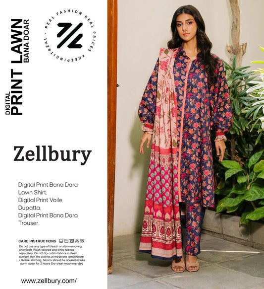 zelburry 3-pc lawn banadora