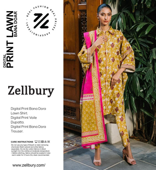 ZELBURRY 3-PC LAWN BANADORA