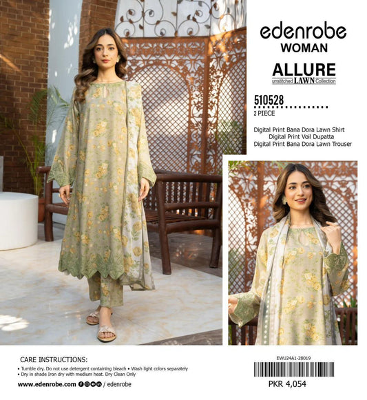 EDEN ROBE 3 PC LAWN BANADORA
