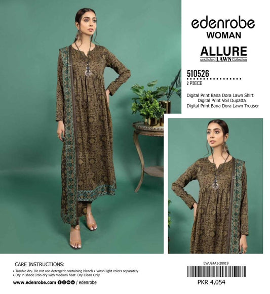 EDEN ROBE 3 PC LAWN BANADORA