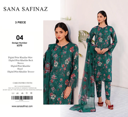 SANA SAFINAZ KHADDAR 3PC D#04