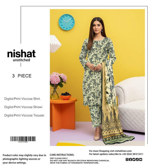 NISHAT 3PC VISCOSE