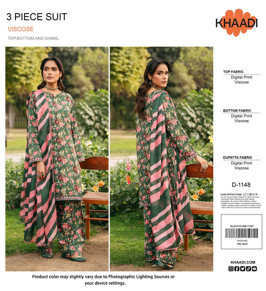 KHADI 3PC VISCOSE