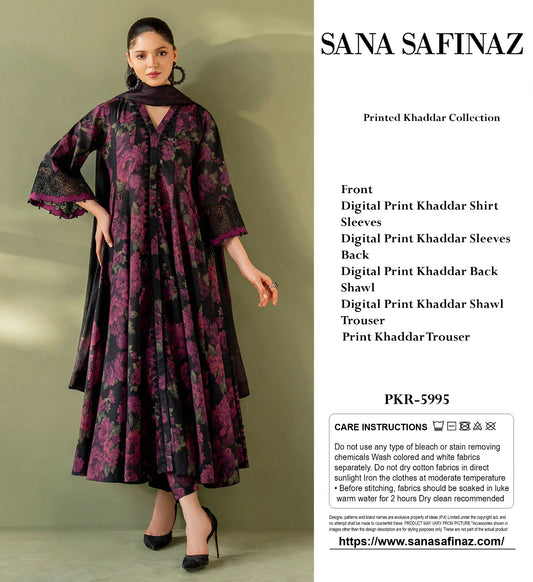 SANA SAFINAZ KHADDAR 3PC