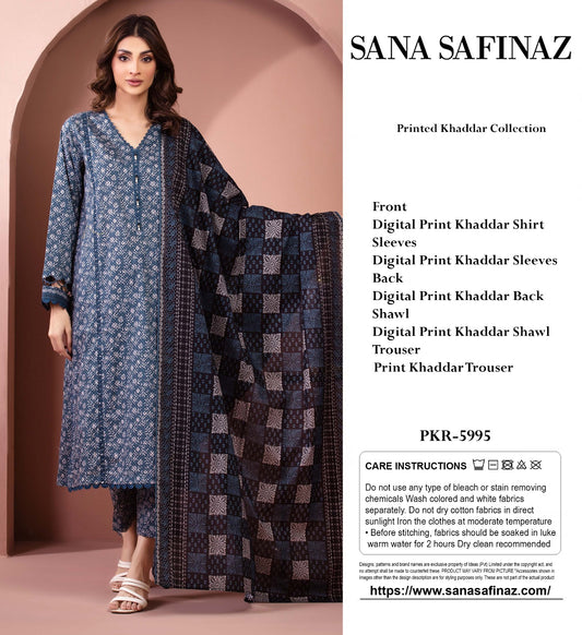SANA SAFINAZ KHADDAR 3PC