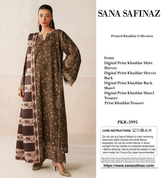 SANA SAFINAZ KHADDAR 3PC