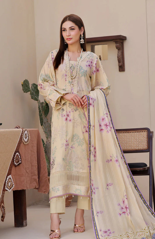 Nishat 3pc Lawn Voile Dupatta