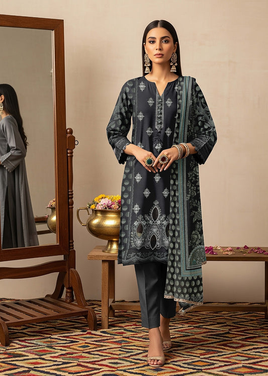 AJ EMB 3PC DHANAK D-3654 A