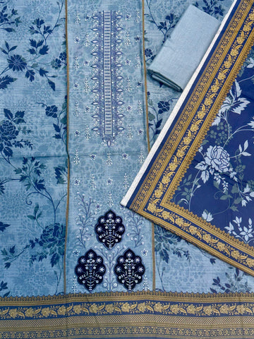 AJ EMB 3PC DHANAK D-3659 A