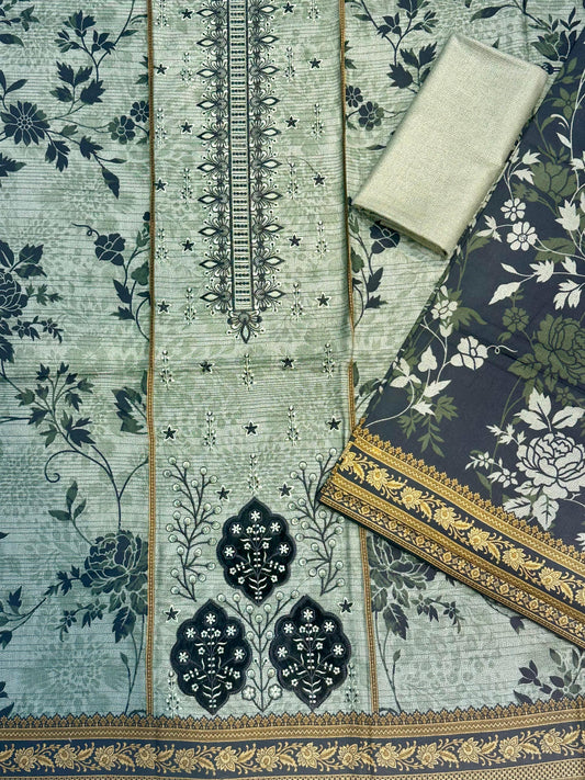 AJ EMB 3PC DHANAK D-3659 B