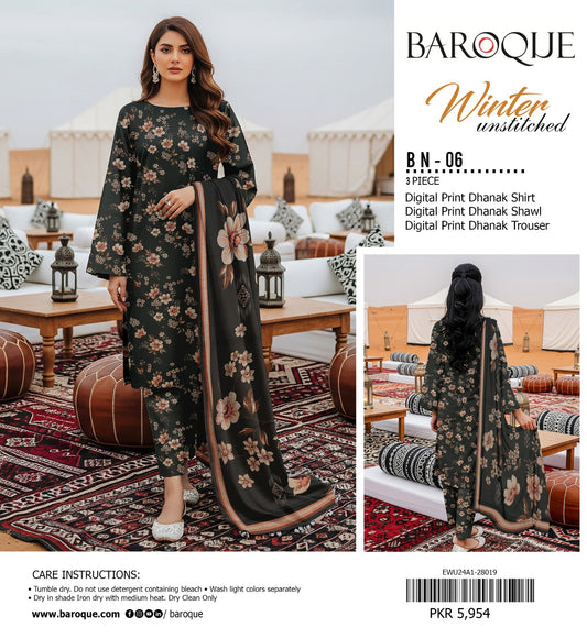 BAROQUE DHANAK 3PC D-06