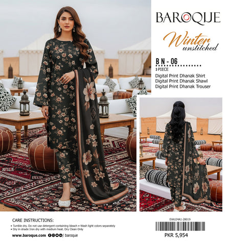BAROQUE DHANAK 3PC D-06