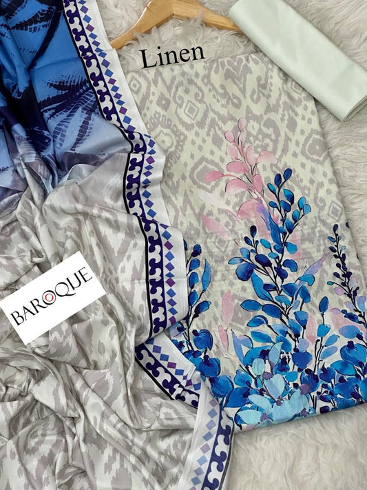 BAROQUE 3PC LINEN  D # 2