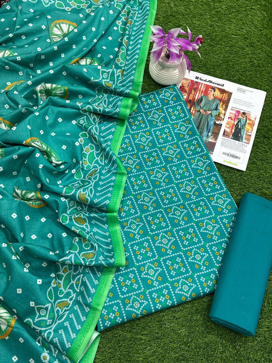 GUL AHMAD 3PC LINEN