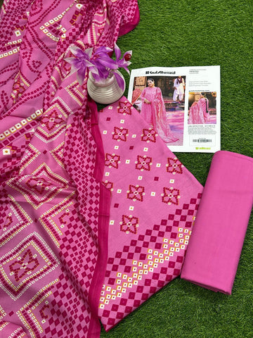 GUL AHMAD 3PC LINEN