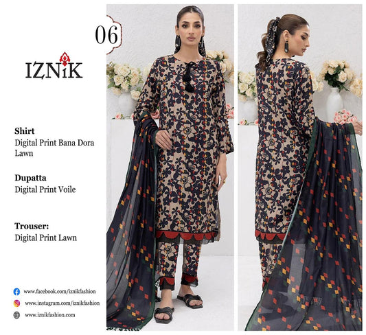 iznic 3-pc lawn banadora