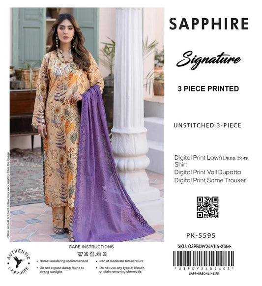 saphire 3-pc lawn banadora