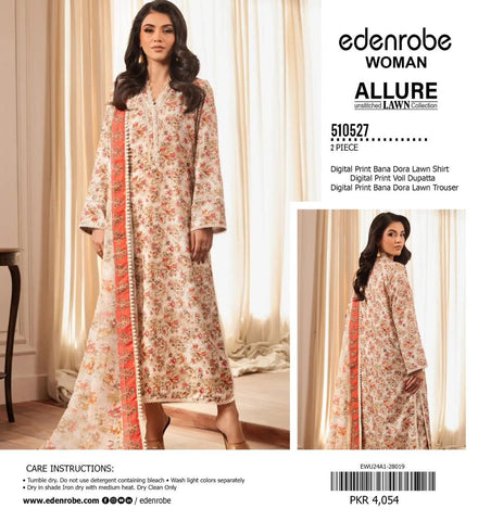 EDEN ROBE 3 PC LAWN BANADORA