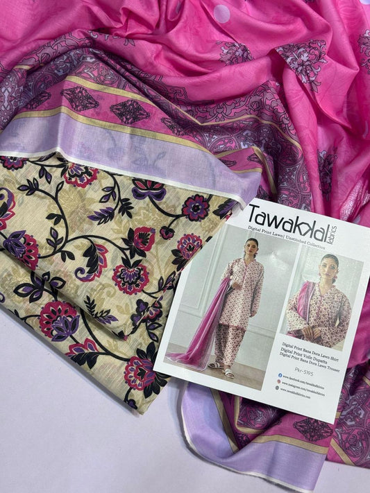 TAWAKAAL 3PC LAWN BANADORA