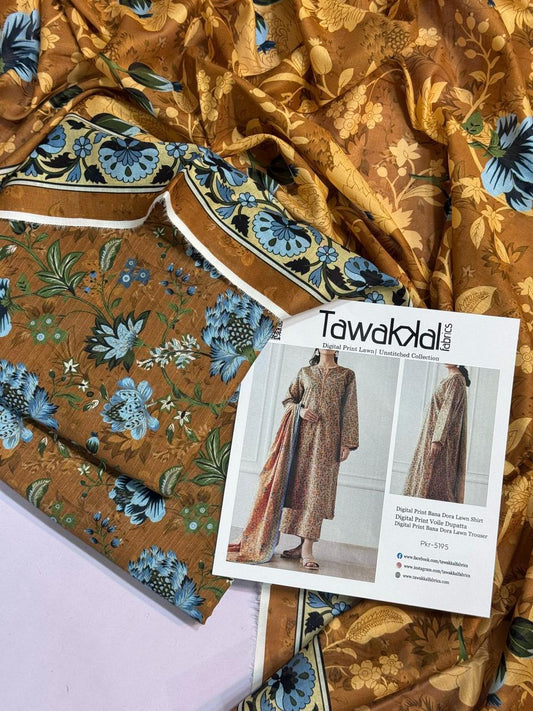 TAWAKAAL 3PC LAWN BANADORA