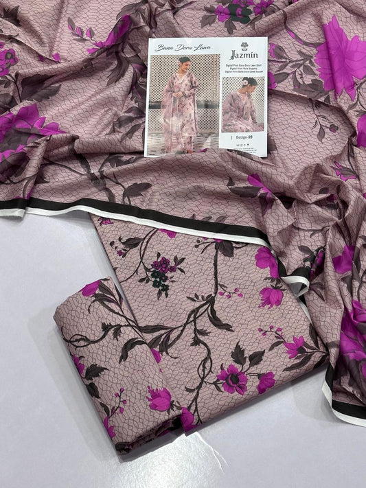 JAZMIN 3PC LAWN BANA DORA