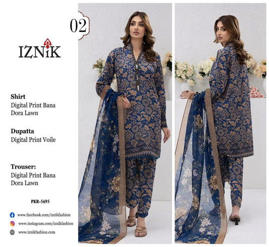 iznic 3-pc lawn banadora