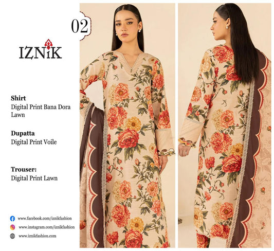 iznic 3-pc lawn banadora