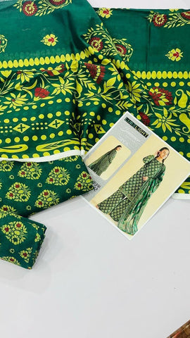lime light 3 pc lawn bana dora