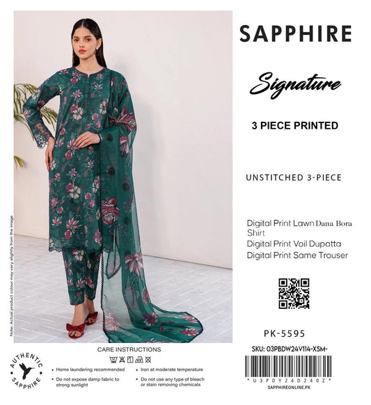 SAPHIRE 3 PC LAWN BANA DORA
