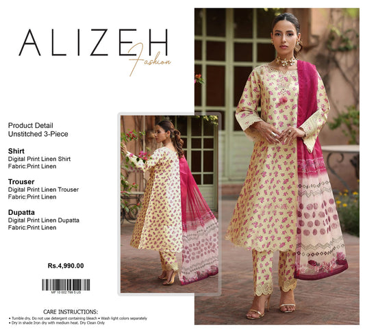 ALIZEH 3PC LINEN