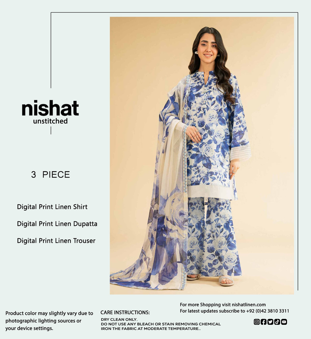 NISHAT 3PC LINEN