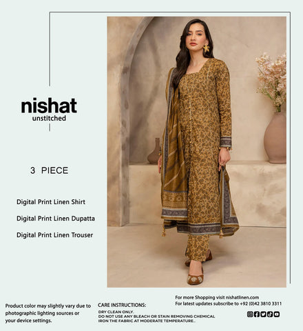 NISHAT 3PC LINEN