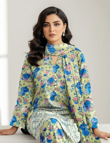 AJ EMB 3PC LINEN D-3610 A