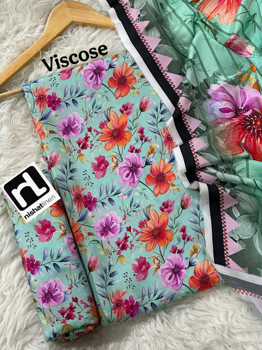 NISHAT 3PC VISCOSE