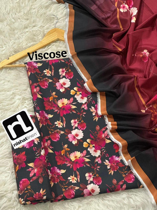 NISHAT 3PC VISCOSE