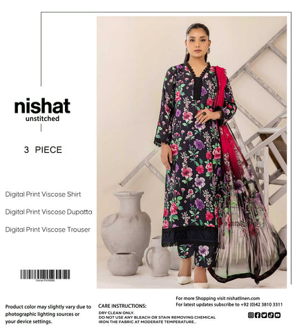 NISHAT 3PC VISCOSE
