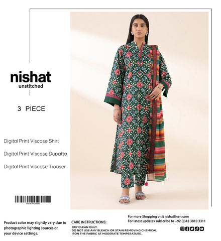 NISHAT 3PC VISCOSE