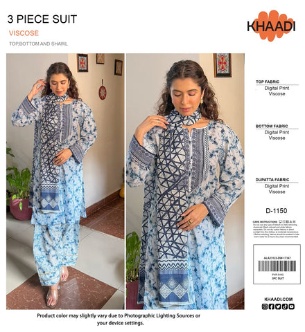 KHADI 3PC VISCOSE