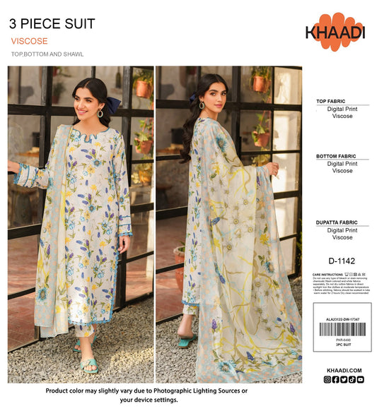 KHADI 3PC VISCOSE