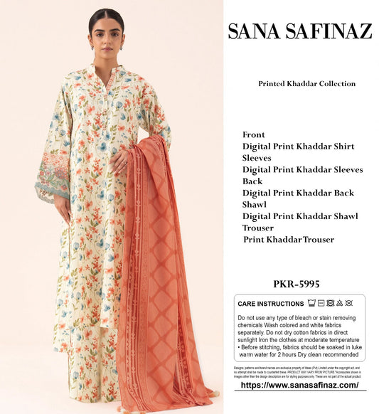 SANA SAFINAZ KHADDAR 3PC