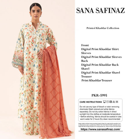 SANA SAFINAZ KHADDAR 3PC