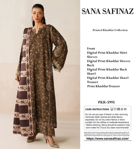 SANA SAFINAZ KHADDAR 3PC