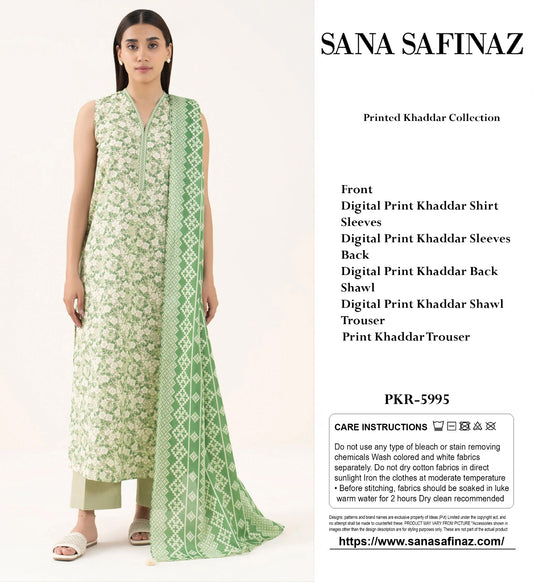 SANA SAFINAZ KHADDAR 3PC