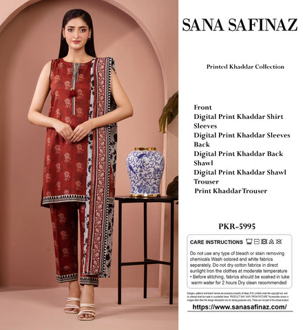 SANA SAFINAZ KHADDAR 3PC