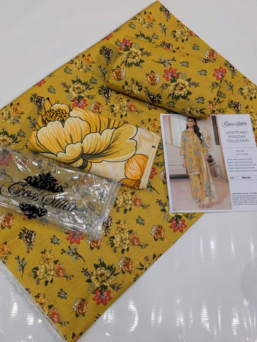 CROSS STICH KHADDAR  3PC