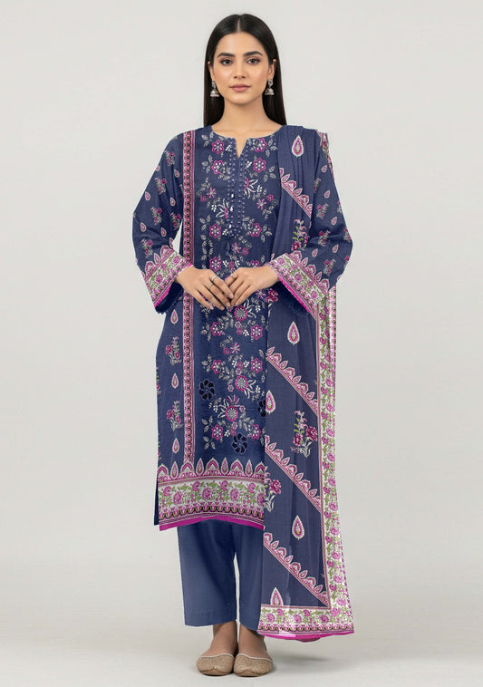 AJ EMB 3PC LINEN D-3625